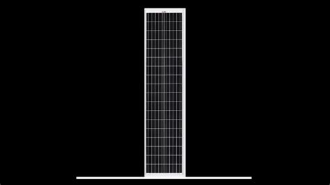 Rich Solar W Slim Monocrystalline Solar Panel Current Connected