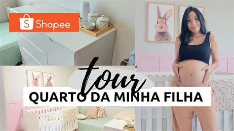 TOUR PELO QUARTO DA MINHA FILHA MUITA COISA DA SHOPEE YouTube