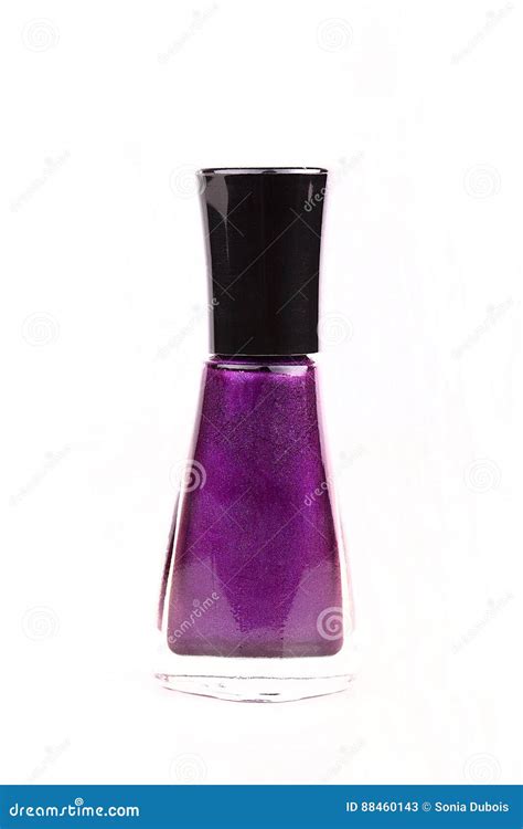 Purple nail polish stock image. Image of nailpolish, beauty - 88460143