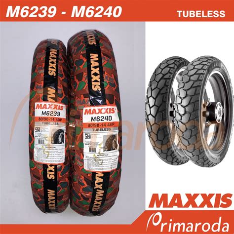 Jual Sepasang Ban Honda Scoopy Sebelum Tubeless Maxxis M