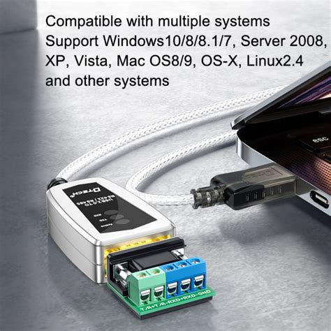 Dtech Dt Usb To Rs Industrial Converter Serial Line