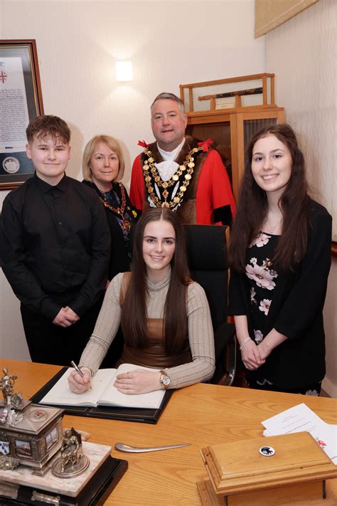 Gracie Jones Inaugurated As Neath Port Talbot Councils New Youth Mayor