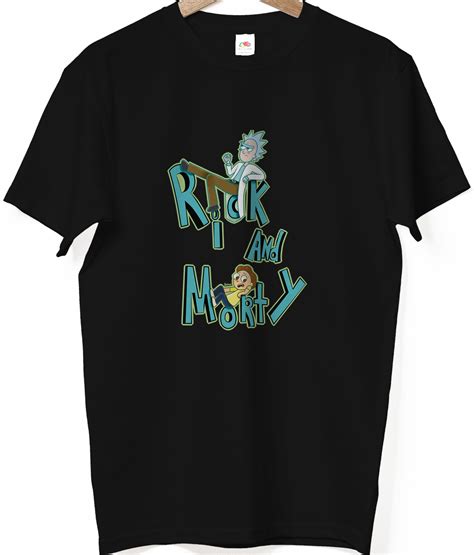 PREZENT BAWEŁNA T SHIRT RICK AND MORTY MĘSKA KOSZULKA 14750633306