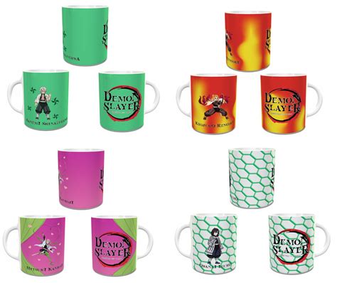 Caneca Mang Demon Slayer Hashiras Elo Produtos Especiais