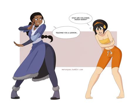 Avatarthelastairbender Bodycontrol Katara Merunyaa Text Toph The Last Airbender Avatar