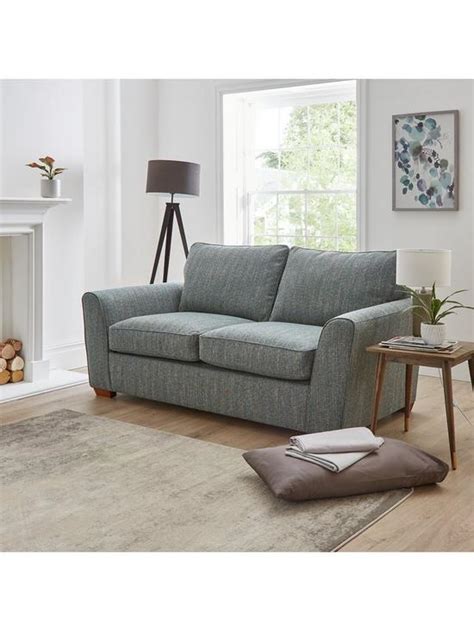 Very Home Jackson 3 Seater Tweed Sofa Bed