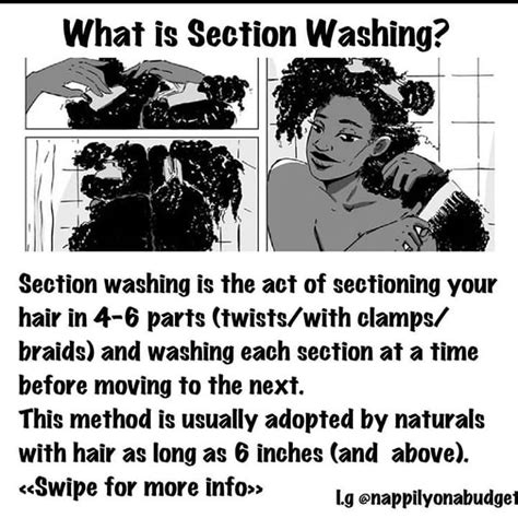 Wash Day Tips 101 Section Washing Natural Hair And Benefits Natural