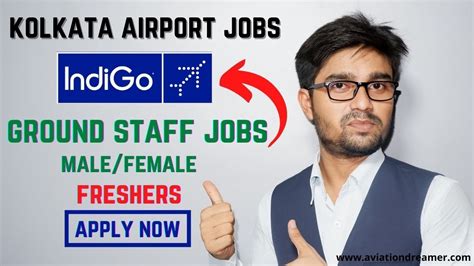 Indigo Airline Jobs In Kolkata Airport Ground Staff Fresher Male