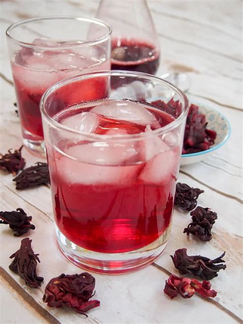 Agua De Jamaica Hibiscus Tea Caroline S Cooking