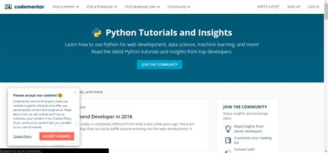 List Of Top 10 Best Websites For Learning Python Online For Beginners Expert Coders The