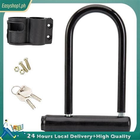 Bike U Lock Heavy Duty Bicycle Locks Anti Theft Bicycle Secure Locks