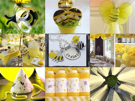 Bumble Bee Birthday Theme