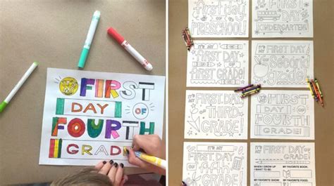 First-Day-of-School Signs - Free Printables From WeAreTeachers