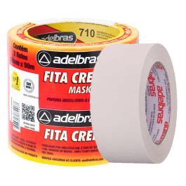 Fita Crepe Mask 48mm X 50m Adelbras