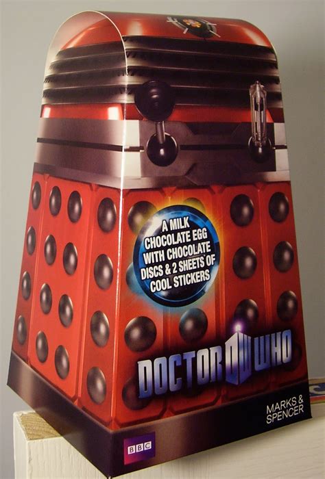 Blogtor Who: Easter 2011 - M&S Dalek "Easter" Eggs