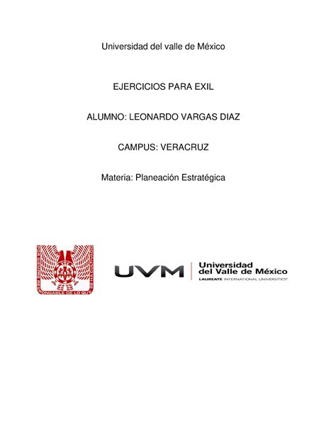 8 Mercadotecnia LVD Trabajo De Clase Universidad Del Valle De