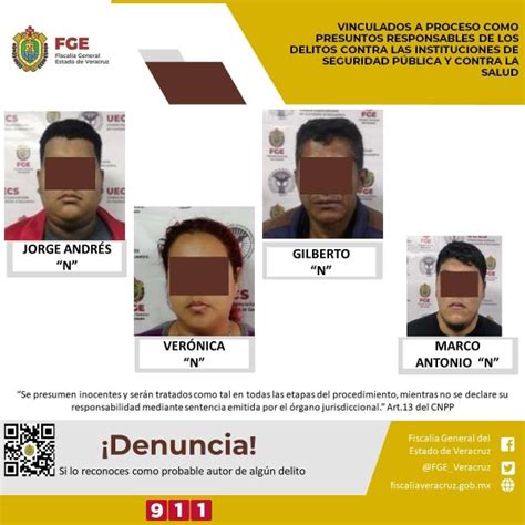 Vinculados A Proceso Como Presuntos Responsables De Los Delitos Contra