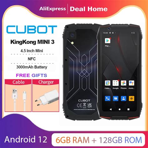 Cubot KingKong Mini 3 Smartphone Octa Core 4 5 Polegadas C Mera De 20MP