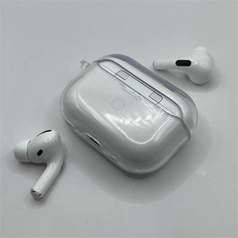 【js】二代pro保護硬殼 透明高質感 ️ 全型號 適用airpods Pro 保護殼 安全升級 蝦皮購物