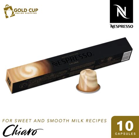 Nespresso Original Barista Creations Chiaro Coffee 10 Capsules