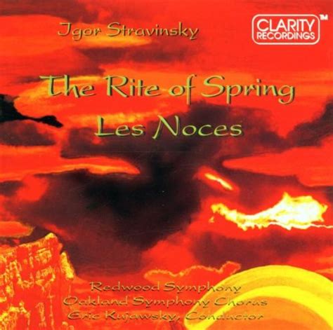 Stravinsky The Rite Of Spring Redwood Symphony Strawinsky Igor