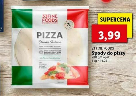 Promocja Spody Do Pizzy W Lidl