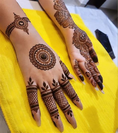 Mandala Gol Tikki Mehndi Designs Special Stylish Mehndi Designs