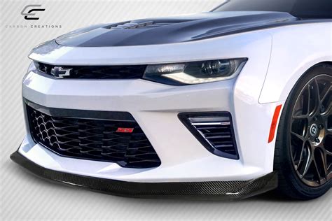 2018 Chevrolet Camaro 0 Carbon Fiber Front Lip Add On Body Kit 2016