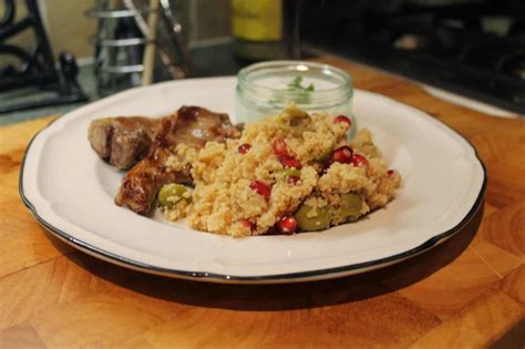 Lamb Chops With Jewelled Moroccan Cous Cous Recipe