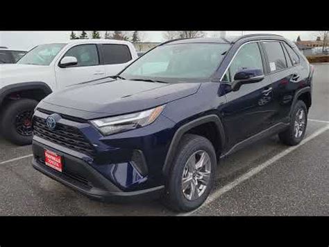 Toyota Rav Hybrid Xle Awd In Blueprint Youtube