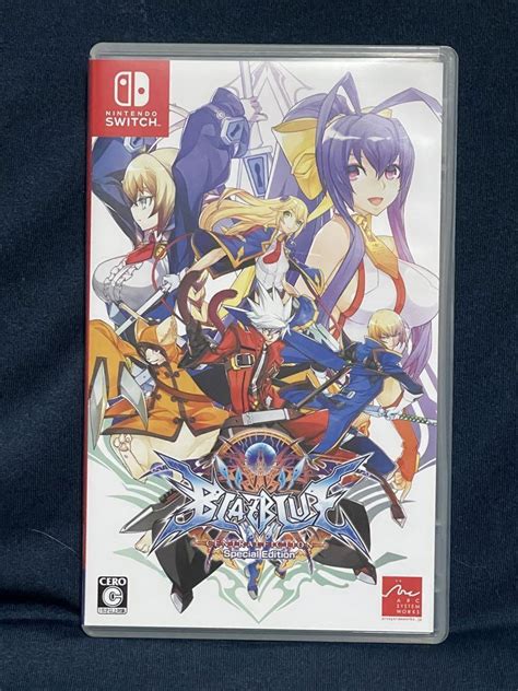 Blazblue Centralfiction Special Edition Nintendo Switch Used Very Good