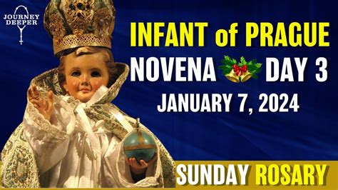 Novena To Infant Jesus Of Prague Day Sunday Rosary Glorious