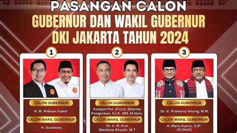 Survei Pilkada Jakarta Setelah Debat Pertama Pramono Rano Melejit