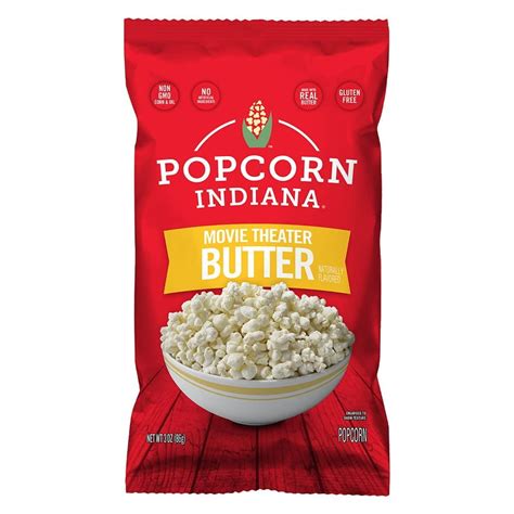 Popcorn Indiana Movie Theater Butter Rich Butter Movie Theater