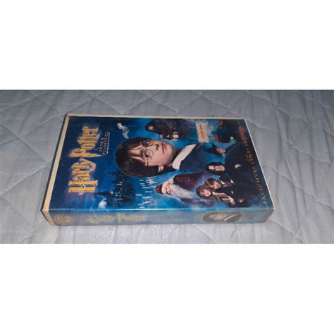 Fita Vhs Filme Harry Potter E A Pedra Filosofal Shopee Brasil