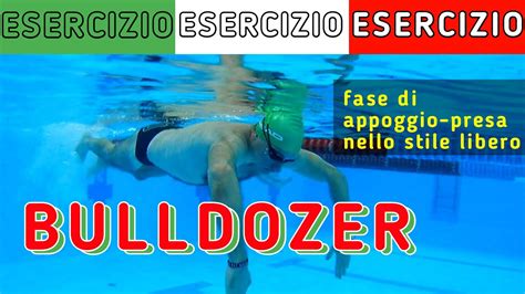 La Fase Di Appoggio Presa Nello Stile Libero Esercizio Bulldozer