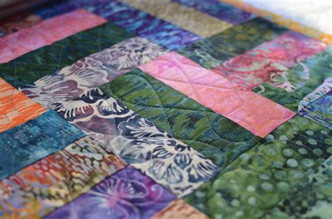 Oh Sew Loved: Alice's Batik Strip Quilt