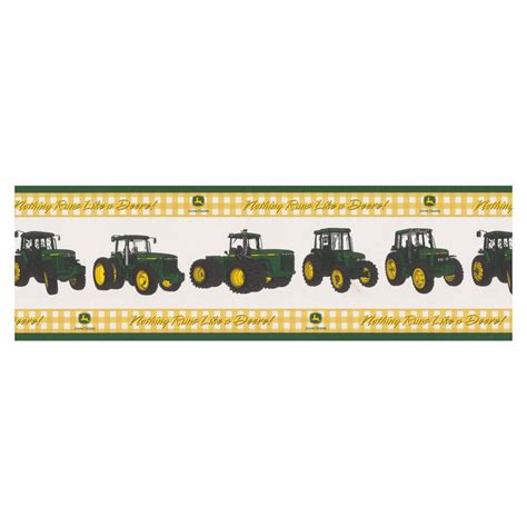 John Deere Tractor Wallpaper Border