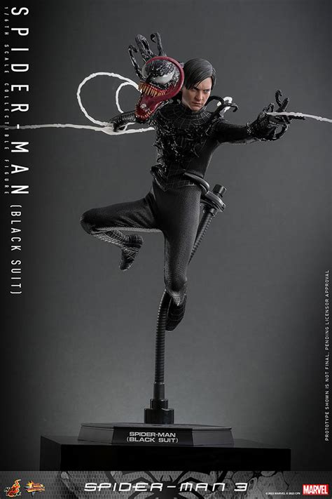 Movie Masterpiece - Fully Poseable Figure: Spider-Man 3 - Spider-Man (Black Suit) | HLJ.com