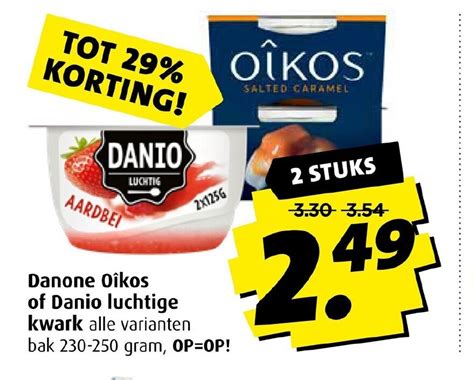 Danone Oikos Of Danio Luchtige Kwark Alle Varianten Bak Gram