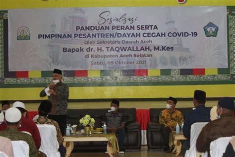 Mpu Aceh Selatan Sebut Vaksin Covid Suci Dan Halal Antara News Aceh