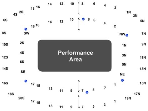 Selland Arena Seating Chart: A Visual Reference of Charts | Chart Master