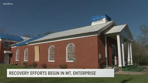 Mt Enterprise Church Loses Steeple But Not Faith After Saturday Tornado Youtube