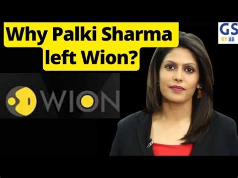 Why Palki Sharma Upadhyay Left Wion Palki Is An Inspiration To All The