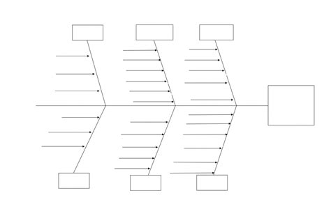 Top Blank Fishbone Diagram Template Word – Sparklingstemware