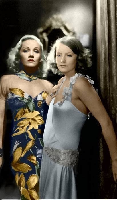 Marlene Dietrich ¬ Greta Garbo Greta Garbo Hollywood Actresses