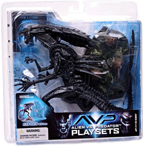 McFarlane Toys Alien vs Predator Alien vs. Predator Movie Playsets Alien Queen Action Figure Set ...