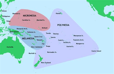 List of islands in the Pacific Ocean - Wikiwand