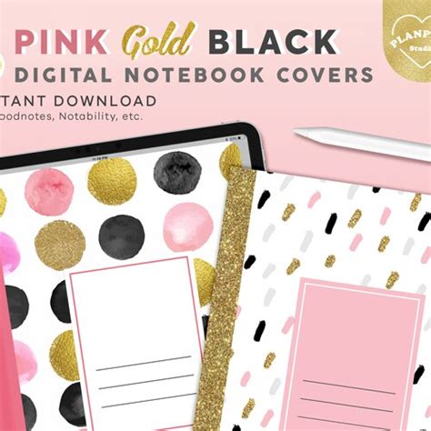 Digital Notebook Covers Goodnotes Cover Notability Cover Etsy