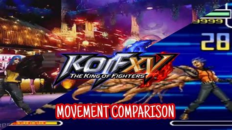 KOF XV K9999 VS KROHNEN 2002 2021 COMPARACIÓN DE MOVIMIENTOS